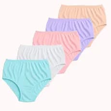 Kit 06 Calcinha - Calçola Para Senhora Grande P M G  Algodão Cores Variadas Confortável