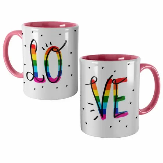 Caneca Romantica Ótima para Casal Love