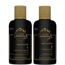 Kit Escova Progressiva Marroquina G. Hair Profissional 2x 300ml