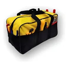 Mala Bolsa Lona Forte Para Ferramentas Eletricista 8 Bolsos Envio Rápido