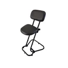 Banco Semi Sentado Ergonômico Com Encosto 20ef Proderg Nr17 Com Regulagem de Altura
