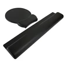 21 Unidades Kit Mousepad + Apoio Ergonômico Teclado Em Pu