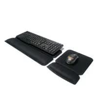 Kit Mousepad + Apoio Ergonômico Teclado Confortável em Espuma - Proderg Suprimentos
