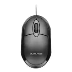 Mouse Óptico Preto Usb Multilaser / Original / Lacrado
