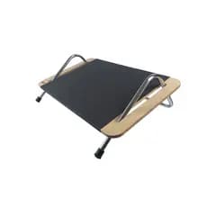 Apoio Para Os Pés Ergonômico Com Regulagem de Inclinação de Aço e Madeira - Profoot 15 C