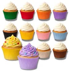 Forminhas De Papel Para Cupcakes N°0 C/45 Unidades Mago