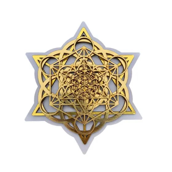 Mandala Geometria Sagrada Prosperidade e Abundância