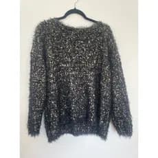 Blusa de frio lã preta CORTELLE - Roupa casual feminina - Moda para mulheres estilo - Bazar/Brechó