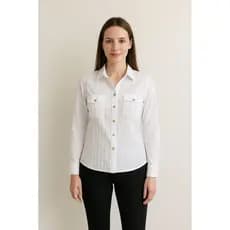 Camisa social feminina - Camisa para mulheres - Blusa Moda feminina - Bazar/Brechó