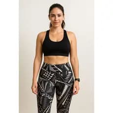 Roupa Fitness - Roupa para atividade física, academia, corrida -TOP Legging esportiva - Bazar/Brechó