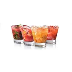 Kit 6 Copos Para Caipirinha Drink Rocks Ilhabela 350ml Nadir