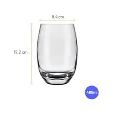 Jogo 24 Copo Long Drink 465 Ml S M Aruba