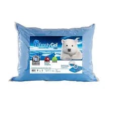 Travesseiro Frostygel Fibra Lavavel Fibrasca AntiÁcaro Noites mais frescas