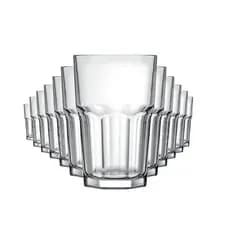 Jogo 12 Copo De Vidro Casual 360ml Class Home