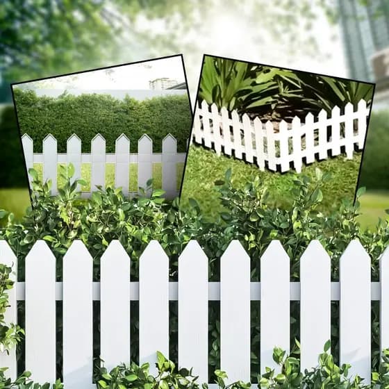 Kit 6/9/18 Cercas Plástica Decorativa Jardim Inglês A MAIOR DO MERCADO