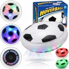 Bola Flutuante Hover Ball Futebol Com Led Estimular Criança Brinquedo Inpari Imports