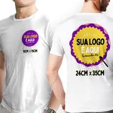 Camiseta Personalizada Uniforme Logotipo Uniforme Logo Empresa Camisa Sua Imagem