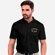 Camisa Polo Personalizada Masculina com Logo Estampado no Peito Uniforme