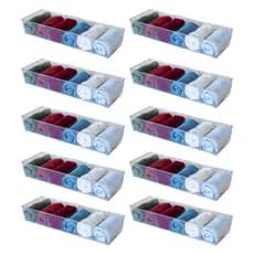 Kit 10 Colmeia Organizadora De Calcinhas Organizador De Meias Atacado Acrílico Amobox