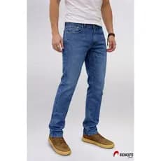 Calça Jeans Masculina Tradicional Básica 100% Algodão Sem elastano