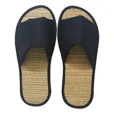 Chinelo De Palha Zori Fechado Baixo Pantufa Estilo Oriental