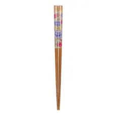Hashi Rosas Roxas Resistente Bambu Talher Japao 23 Cm