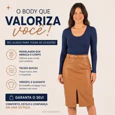 Maiô Body Manga Longa Feminino com Forro Sem Fecho e Sem Bojo Estilo e Conforto Casual Praia e Piscina