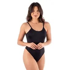 Maiô Body com Forro Alça Fina e Costas Nua Feminino Sem Fecho e Sem Bojo Casual e Moda Praia Piscina