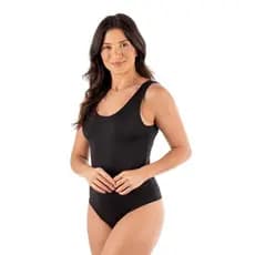 Maiô Body Alça Grossa Feminino  Costas Nua Cavado Sem Fecho Moda Fashion Casual Conforto