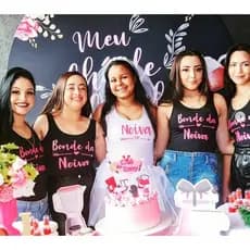 KIT COM 29 PEÇAS  FORRO PARTE DA FRENTE INTEIRA Body Maiô Noiva Team Bride Despedida de Solteira