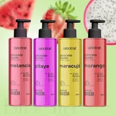 Sabonete Líquido para Rosto e Corpo com Óleo de Rosa Mosqueta - Labotrat 190 ml - Facial e Corporal