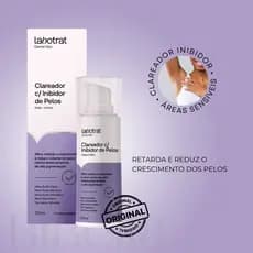 Clareador Inibidor de Pelos Labotrat 30ml - Axila e Virilha - Reduz o crescimento e afina os pelos