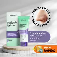 Amolecedor de Cravos e Espinhas Labotrat 50g - Tratamento da Acne - Removedor de Cravos