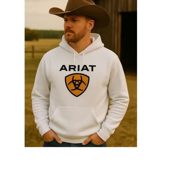 Blusa de Moletom Masculino Country Ariat Moda Agro Lançamento Feminino e Masculino