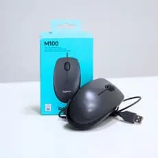 MOUSE COM FIO USB 1000 DPI - M100 LOGITECH