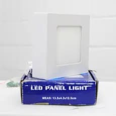 Luminária LED Panel Light Bivolt 6W Quadrada