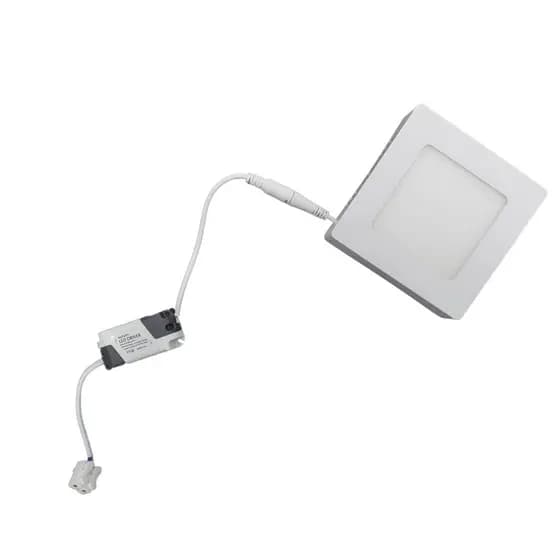 Luminária LED Sobrepor Exbom quadrada 390Lm 6W 6500K Bivolt