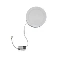 Luminária LED Sobrepor Exbom redonda 860 Lumens 3500K Bivolt