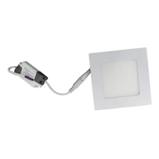 Luminária LED Embutir Exbom quadrada 390 Lumens 6500K Bivolt