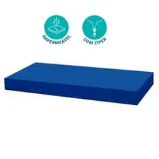 Cama Para Cachorro 100% Impermeável Colchonete Pilates Fitness Yoga C/Zíper Caminha Pet Para Cães e Gatos