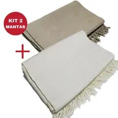 Kit 2 Mantas Para Sofá  Gigante 2,20x1,20 M Tipo Capa De Sofá Protetora