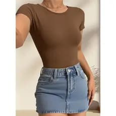 Body Feminino Adulto Básico Suplex Térmico
