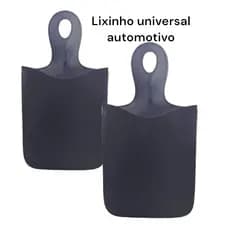 Kit 2 Lixeira para Carro Organizador Lixeirinha Automotiva Porta Lixo couro ecológico