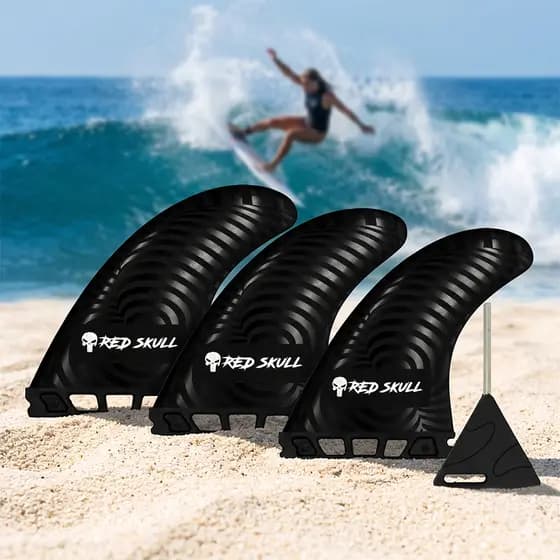 Quilhas Prancha Surf Future Média M3 Grande M5 + Chavinha de Quilha