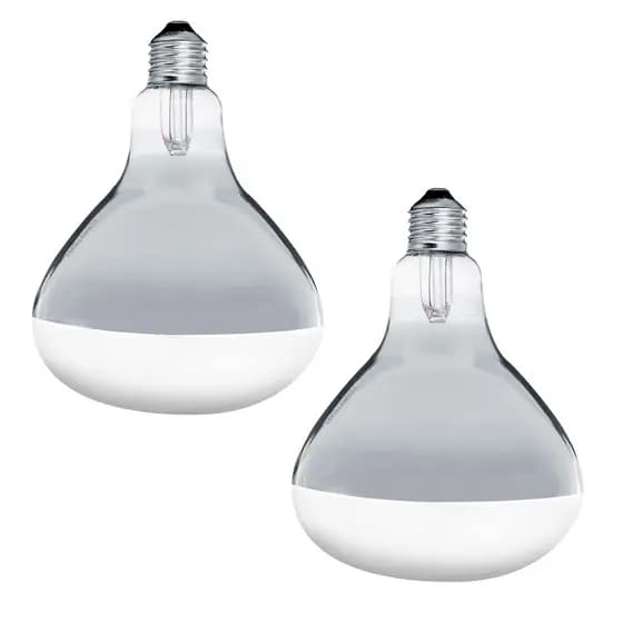 2 Lâmpadas secagem 250w E27 lampada infravermelha aquecimento conservação alimentos estufa pintura