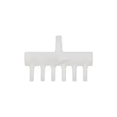 Acessório compressor divisor de ar plástico 6 saídas