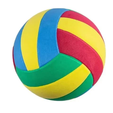 BOLA DE VOLEY EM EVA COLORIDO 4 UNIDADES