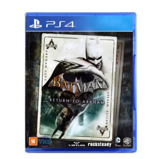 Batman Return to Arkham PS4 Mídia Física
