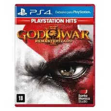 Jogo God Of War 3 Remasterizado Hits Ps4 Físico LACRADO