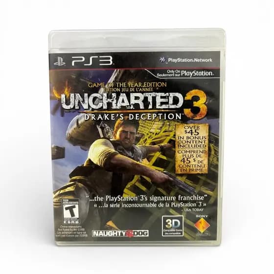 Uncharted 3 Drakes Deception - PS3 Mídia Física